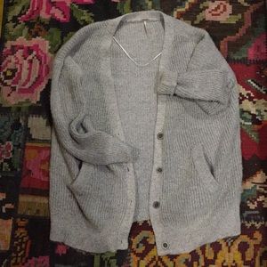Free People Oversized Cardigan
